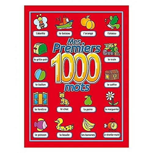 Mes premiers 1000 mots Chaaraoui Livre Islam Enfant 9789954131947 Librairie Musulmane Al-imen
