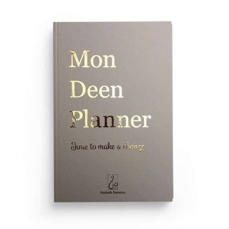 Mon Deen Planner en Français - Couleur Beige Hadieth Benelux Livre Islam Femme 9789493281493 Librairie Musulmane Al-imen