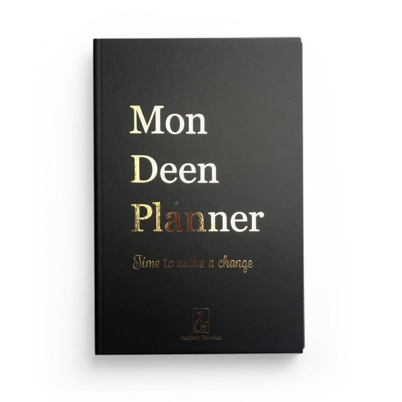 Mon Deen Planner en Français - Couleur Noir Hadieth Benelux Livre Islam Femme 9789493281523 Librairie Musulmane Al-imen