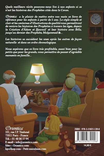 Mon Premier Livre d'Histoires des Prophètes — Orientica | Livre Islam Illustré Enfants Orientica Livre Islam Enfant 9782356351296 Librairie Musulmane Al-imen