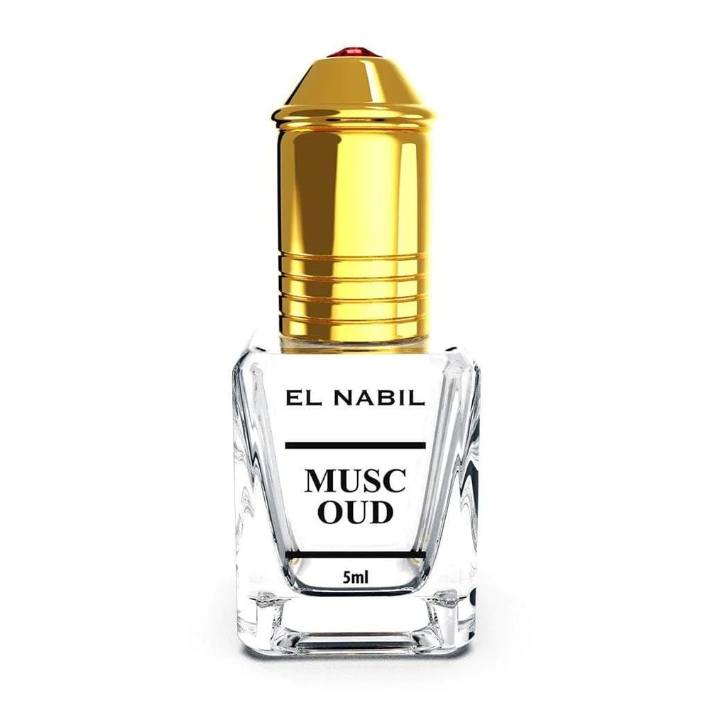 Musc Oud - Homme - Extrait de Parfum Sans Alcool - El Nabil - 5 ml - Parfums et eaux de Cologne par El Nabil disponible chez Al - imen