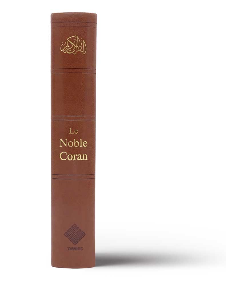 Noble Coran Bilingue<br /> Grand Format - Éditions Tawhid Tawhid Coran 22430765 Librairie Musulmane Al-imen