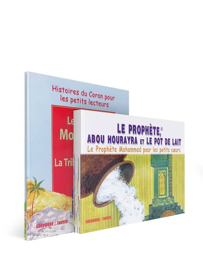 Pack<br /> Histoires du Coran<br /> (7 livres) - Éditions Tawhid Tawhid Livre Islam Enfant 9782492027383 Librairie Musulmane Al-imen