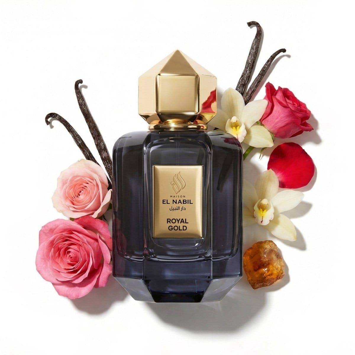 Royal Gold - Eau De Parfum El Nabil Parfums et eaux de Cologne 5060815002953 Librairie Musulmane Al-imen