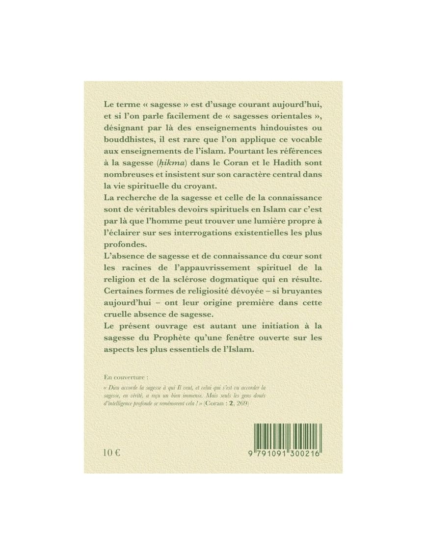 Sagesse et connaissance - quarante Hadiths du Prophète - Tasnim - Éditions Tasnîm Tasnîm Livre Islam Hadith (Traditions Prophétiques) 9791091300216 Librairie Musulmane Al-imen