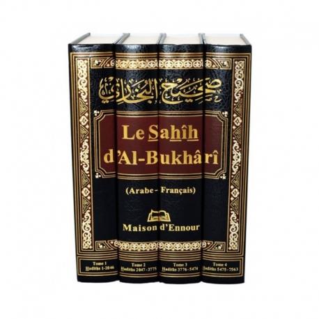 Sahih al Boukhari Complet Arabe-Français - 4 Volumes (Al-Bukhârî) - Ennour Maison d'Ennour Livre sur le Coran Tafsir 9782752400093 Librairie Musulmane Al-imen
